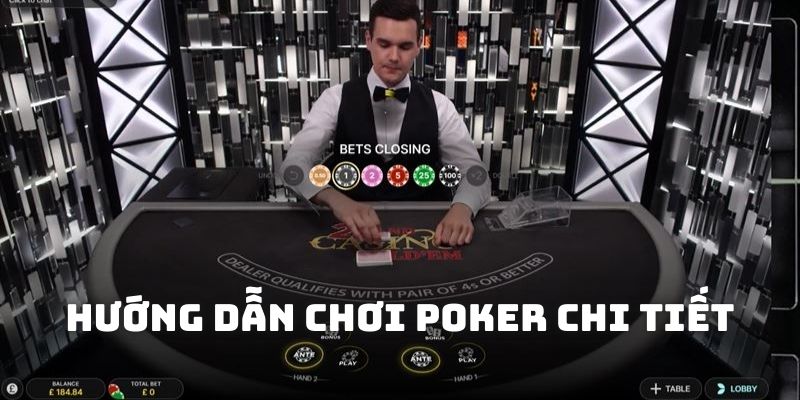 Hướng Dẫn Chơi Poker 789BET - Cách Lật Bài Qua 4 Vòng Game